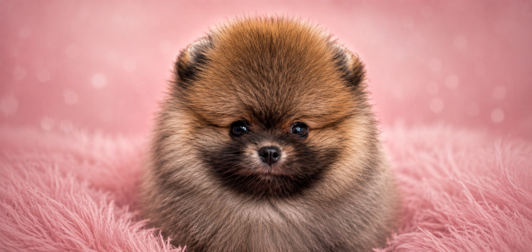 Filhote Lulu da Pomerânia